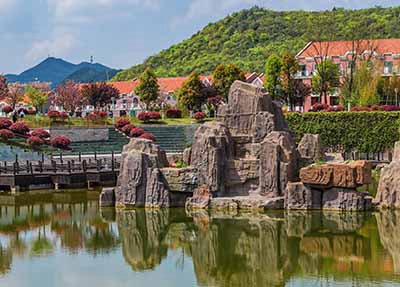 南充市潆溪高级职业中学学校风景