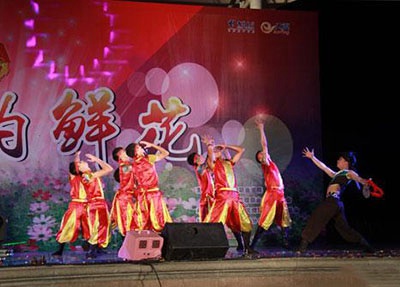 广安市东方文化武术学校文艺表演