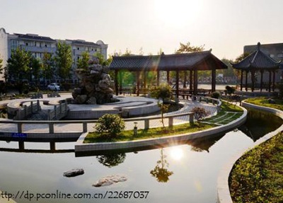 万源市黄钟职业中学校园风景