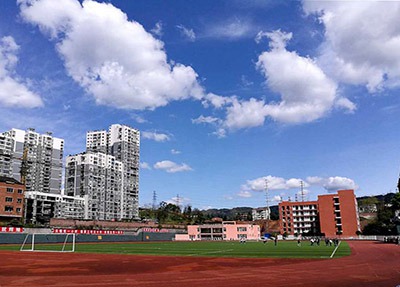 四川省电子商务学校大运动场