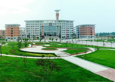 四川张澜职业技术学校学校一角
