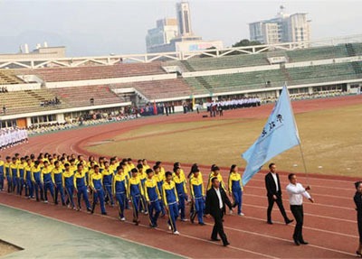 攀枝花技师学校运动会