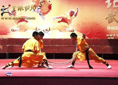 广安市东方文化武术学校武术表演