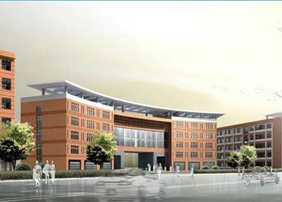 四川省南部县职业技术学校学校正大门