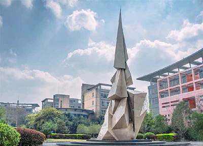 泸州大驿坝卫校学校风景